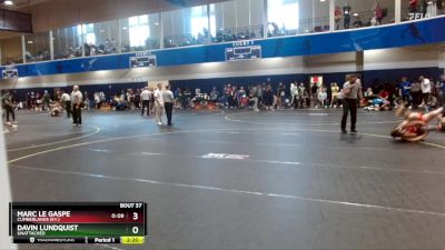 149 lbs Cons. Round 2 - Marc Le Gaspe, Cumberlands (Ky.) vs Davin Lundquist, Unattached