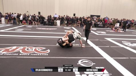 Justin Fabac vs Dylan Benningfield 2025 ADCC East Coast Trials