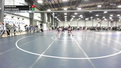 100 lbs Consi Of 32 #2 - Hunter Rock, NY vs Marvin Vasquez, RI