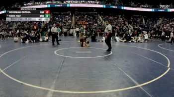 4A 120 lbs Cons. Round 1 - Koen Hsu, Myers Park High School vs Nehemiah Ortega, Fuquay-Varina