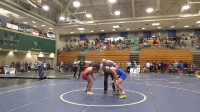 160 lbs Champ. Round 2 - Gavin Ravalli, West Hills vs Roman Loya, Rim Of The World