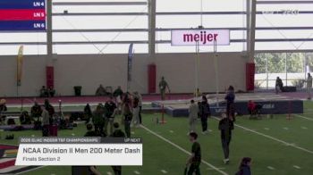 Men's 200m Ncaa Division Ii, Finals 2