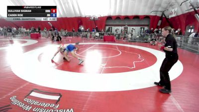 113 lbs Cons. Quarters - Sullivan Sigman, Black Hills Wrestling Academy vs Caden Roe, Jackrabbit Wrestling Academy