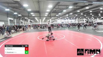 61 lbs Semifinal - Jameson Alcaraz, So Cal Hammers vs Tucker Goodman, Payson WC