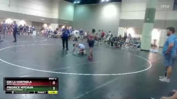 120 lbs Round 1 (6 Team) - Fredrick Mitchum, Miami SouthRidge vs Ion La Hortinela, NFWA Oakleaf Knights