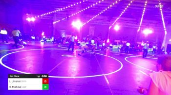 123 lbs 3rd Place - Lilly Linsner, Great Bend Wrestling vs Haddie Medina, Unattached