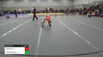 64 lbs Consolation - Jaxon Sanchez, Reign Wrestling Club vs Jaegar Romannose, Okwa