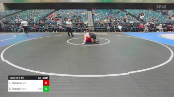 197 lbs Consi Of 8 #2 - Levi Kovacs, UNATT-Utah Valley vs Carson Gooley, Southern Oregon