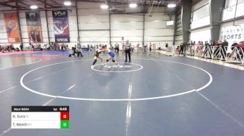 126 lbs Consi Of 32 #1 - Keira Suro, FL vs Tayah Beach, NY