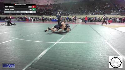 150 lbs Consi Of 8 #2 - Roy Banda, Ardmore Junior High vs Kade Runk, Sperry Wrestling Club