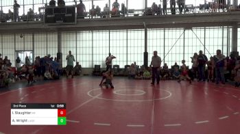 70 lbs 3rd Place - Isaac Slaughter, Morris Fitness vs Andrew Wright, Lassiter Jr. Trojans