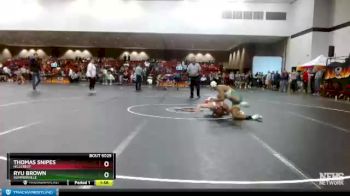 5A 145 lbs Quarterfinal - Thomas Snipes, Hillcrest vs Ryu Brown, Summerville