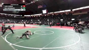 90 lbs Cons. Round 2 - Luke Carman, CRT2 vs Neil Neitenbach, BUC2