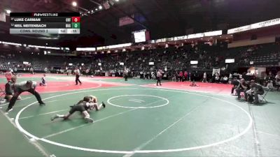 90 lbs Cons. Round 2 - Luke Carman, CRT2 vs Neil Neitenbach, BUC2