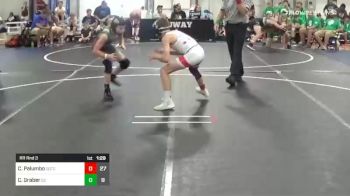 82 lbs Rr Rnd 3 - Carmelo Palumbo, Team Gotcha vs Caley Graber, G2
