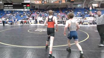 121 lbs Consy Rd Ii - Liam Seeley, Montgomery Area vs Aiken Smith, Bishop McDevitt
