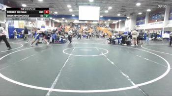 285 lbs Champ. Round 3 - Bedros Behnam, Clovis West vs Edward Gonzalez, Sierra Vista