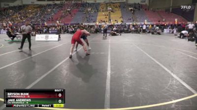 285 lbs Finals (2 Team) - Jake Andrews, CSU Bakersfield vs Bryson Buhk, SIU Edwardsville