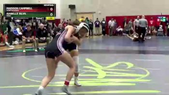 111 lbs Semifinal - Madison Campbell, SLAM Academy vs Isabelle Silva, Reed