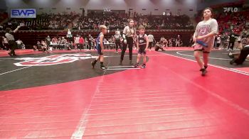 64 lbs Consi Of 8 #2 - Easton Contreras, Raw Wrestling Club vs Jasper Franklin, Vinita Kids Wrestling