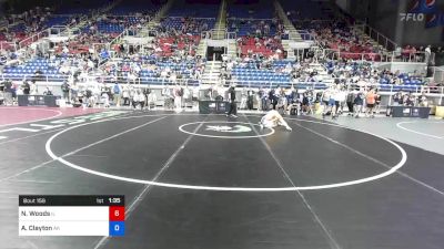 120 lbs Rnd Of 128 - Noah Woods, Illinois vs Asher Clayton, Alaska