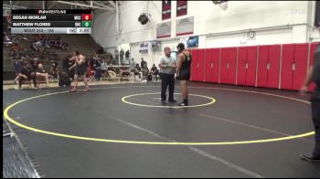 165 lbs Cons. Round 4 - Matthew Flores, Rio Hondo College vs Degan Morlan, Moorpark CCC