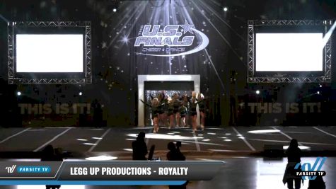 Legg Up Productions - Royalty [2021 L1 Youth - D2 - Small - B Day 1] 2021 The U.S. Finals: Louisville