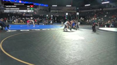 157 lbs Round Of 16 - Jacob Perez, Everett Alvarez (CC) vs Nick Hernandez, Highland HS (CS)