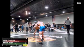 119-130 lbs Round 5 - Jacob Thompson, Michigan Grappler Training Center vs Parker Enciso, Young Guns Wrestling Club