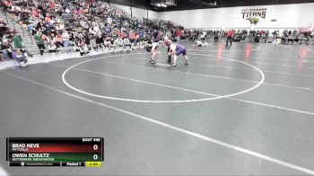 215 lbs Champ. Round 2 - Brad Neve, Pittsville vs Owen Schultz, Wittenberg-Birnamwood