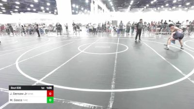 150 lbs Round Of 16 - James Gensaw Jr, Gensaw Elite vs Maxximus Gasca, Threshold WC