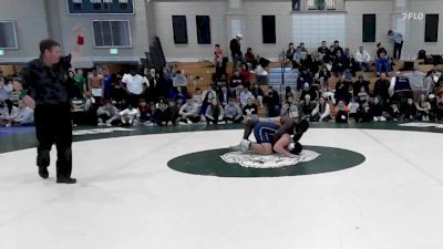 285 lbs Semifinal - Ken-Bennett Mentee, Middleborough vs Owen Keats, Norwood