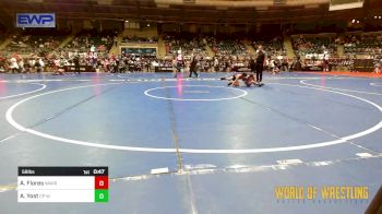 58 lbs Consi Of 16 #2 - Adriel Flores, Warriors Of Christ (WOC) vs Andrew Yost, CP Wrestling