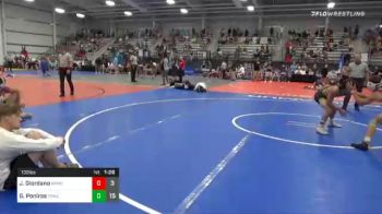 132 lbs Prelims - JJ Giordano, Ragin Raisins Marquis vs Gio Poniros, Triumph Maize