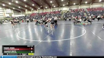 150 lbs 3rd Place Match - Madix Jones, Bonneville Wrestling Club vs Maddux Hintz, Green River Grapplers