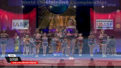 All Star One - Victory [2025 L6 U18 Coed Non Tumbling Semis] 2025 The Cheerleading Worlds