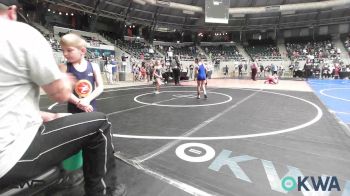 62 lbs Rr Rnd 3 - Chloe Grimes, Tiger Trained Wrestling vs Oakley Waitkus, Team Tulsa Wrestling Club