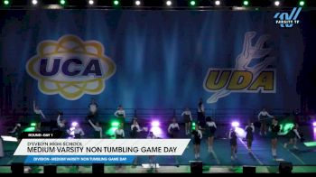 D'Evelyn High School - Medium Varsity Non Tumbling Game Day [2024 Medium Varsity Non Tumbling Game Day Day 1] 2024 UCA Colorado Regional