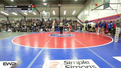 110 lbs Quarterfinal - Paityn Roberts, Owasso Girls HS vs Ivy Mullin, Bixby Girls HS