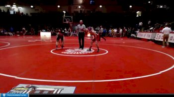 120 lbs Cons. Round 3 - Kian Nash, Rushville vs Isaiah Garland, Western Boone