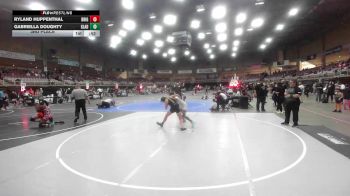 116 lbs 3rd Place - Ryland Huppenthal, Brighton WC vs Gabriella Doughty, Gladiator Wrestling Academy