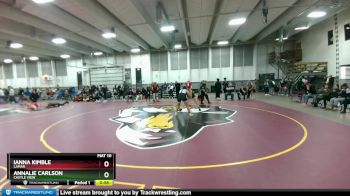 155 lbs Cons. Round 3 - Annalie Carlson, Castle View vs Ianna Kimble, Lamar