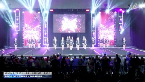 Pride of Illinois - Paradise [2026 L2 Youth - D2 - Medium DAY 1] 2026 JAMfest Cheer Super Nationals