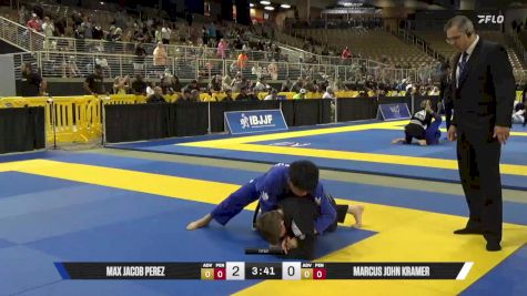 Max Jacob Perez vs Marcus John Kramer 2025 Pan Kids Jiu-Jitsu IBJJF Championship