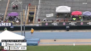 Replay: Pole Vault - 2024 AAU Junior Olympic Games | Aug 3 @ 8 AM