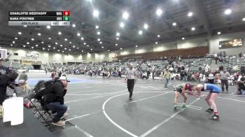 101 lbs 5th Place - Charlotte Westhoff, Wrightwood Wrestling Club vs Sara Poutree, Greenwave Youth WC