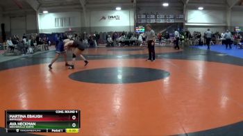 170 lbs Cons. Round 4 - Ava Heckman, Westerville North vs Martina Ebaugh, Napoleon