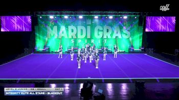 Integrity Elite All Stars - Blackout [2026 L3 Junior - D2 - Small Day 1] 2026 Mardi Gras Grand Nationals