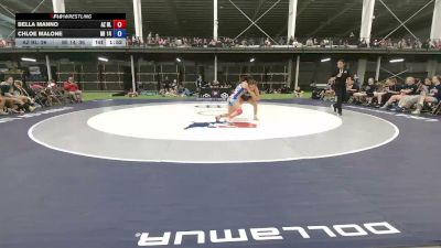 110 lbs Bella Manno, Arizona Black vs Chloe Malone, Michigan