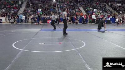 110 lbs Cons. Round 1 - Braeden Weeks, Newton vs Brayden Niedens, Wichita Blue Knights